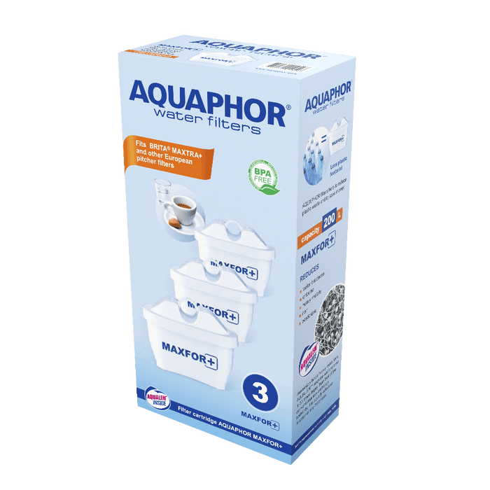 AQUAPHOR vedensuodatin MAXFOR+ 3 kpl pakkaus
