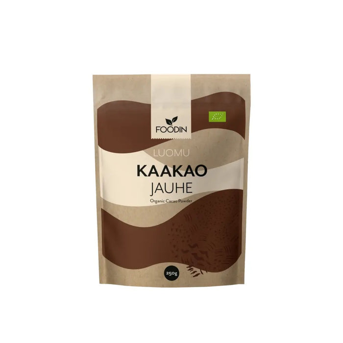 Foodin Luomu Kaakaojauhe, Raaka 250g
