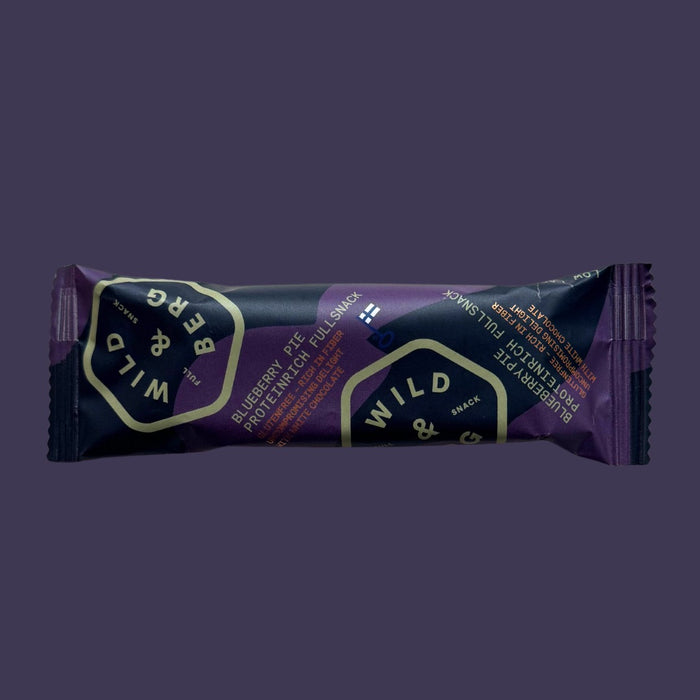 Mustikkapiiras Täysvälipala proteiinipatukka 40g