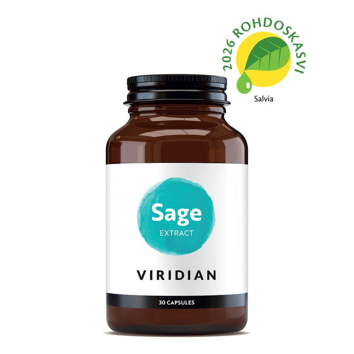 Viridian vahva salviauute 30 kaps