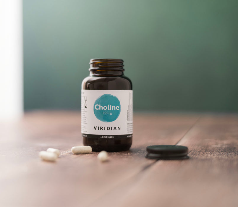 Viridian Koliini 300mg 60 kaps