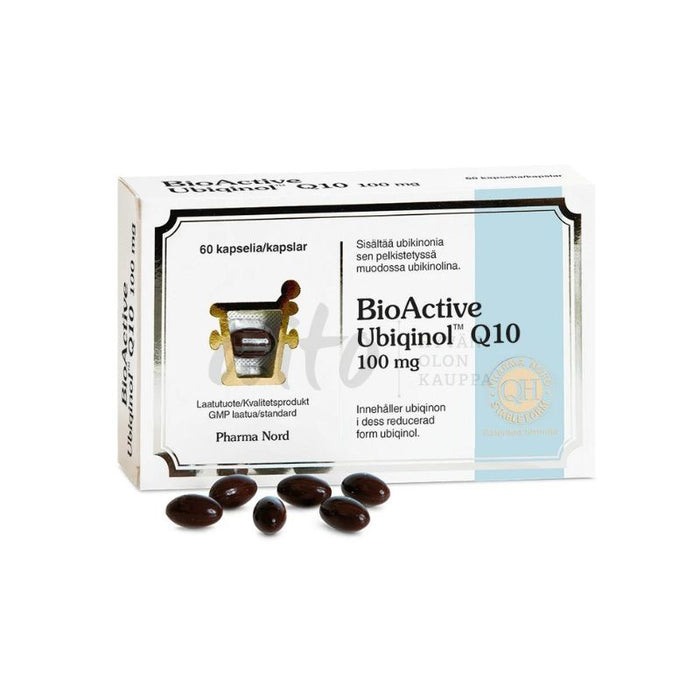 BioActive Q10 Ubiqinol 100 mg 60 kaps - Pharma Nord