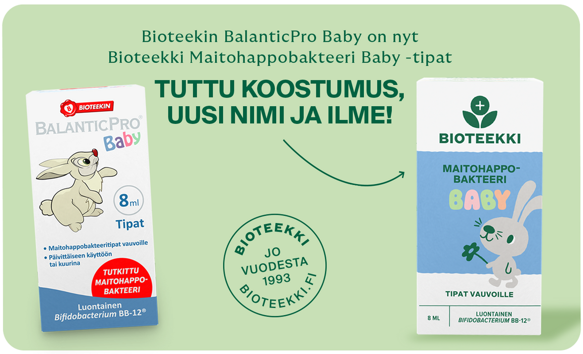 Maitohappobakteeri Baby tipat 8ml (pvm. 10/26)