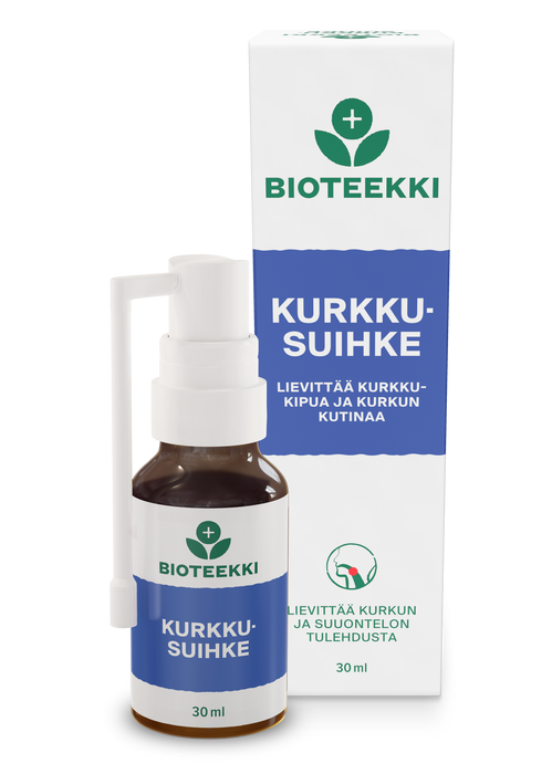 Kurkkusuihke -Bioteekki