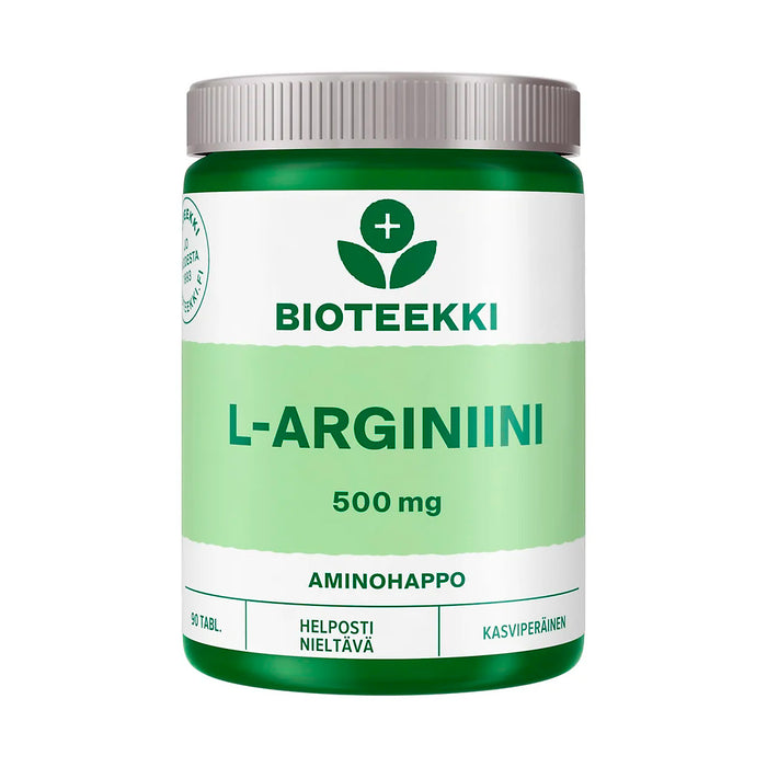 L-Arginiini 500mg 90 tabl. | Bioteekki