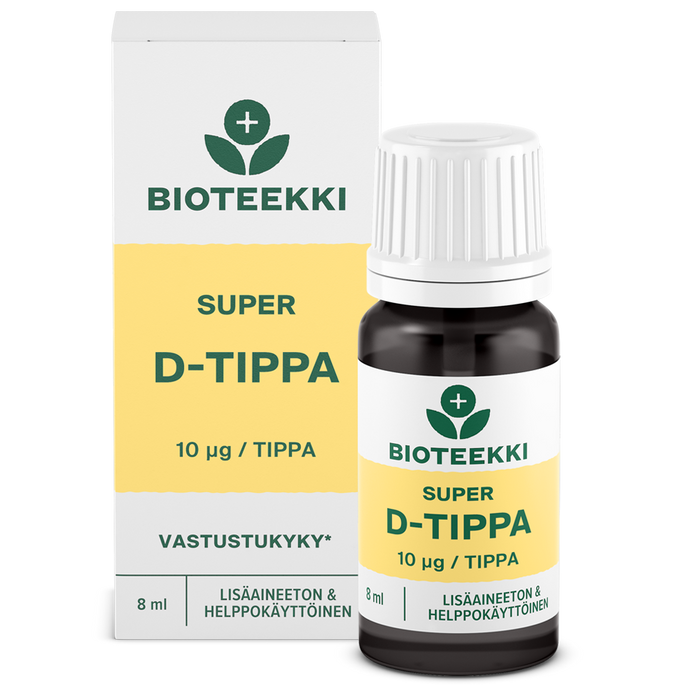 Super D-tippa 8 ml - Bioteekki
