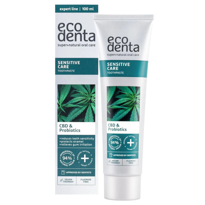 Ecodenta CBD & Probiotics hammastahna 100ml