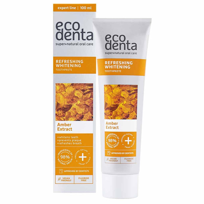 Ecodenta Amber Extract Valkaiseva hammastahna 100ml