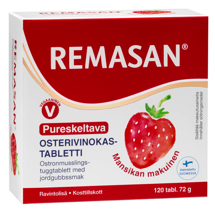 Remasan® pureskeltava 120 tabl.-Hankintatukku