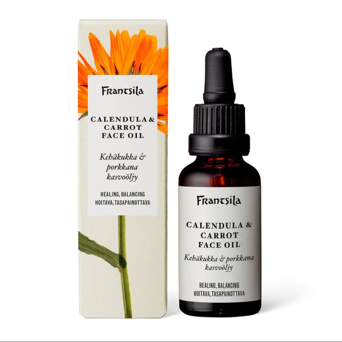 Kehäkukka-porkkana kasvoöljy 30 ml - Frantsila