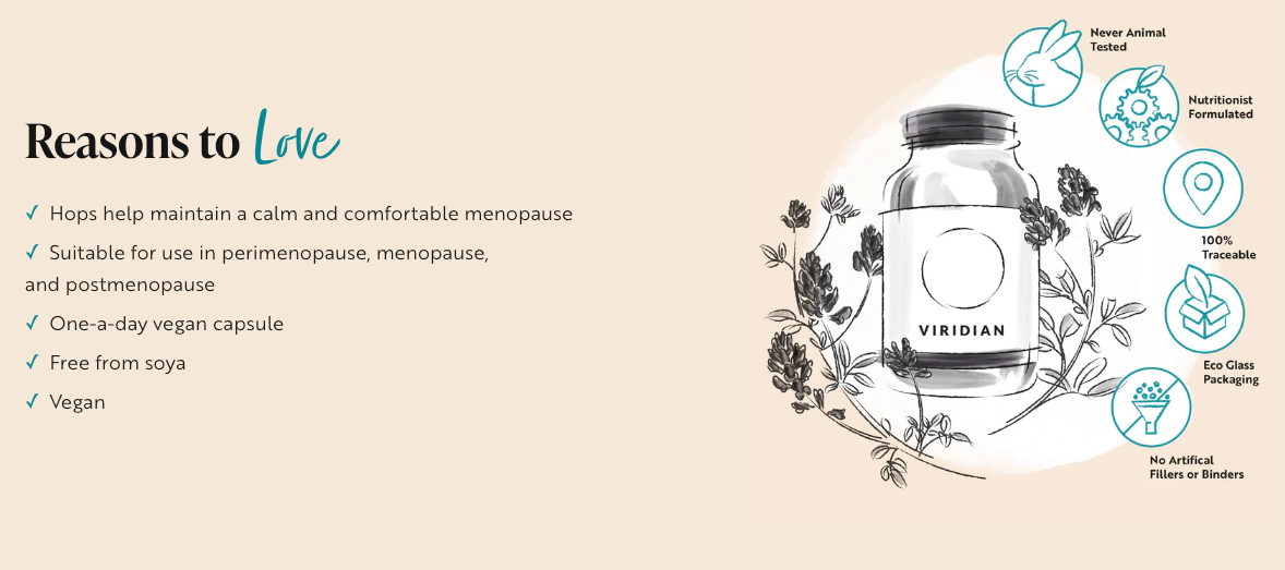 Viridian menopause complex reasons to love