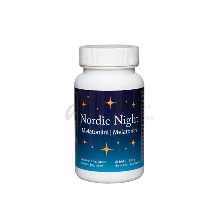 Nordic Night Melatoniini 1 mg 30 tabl /pvm 07/25