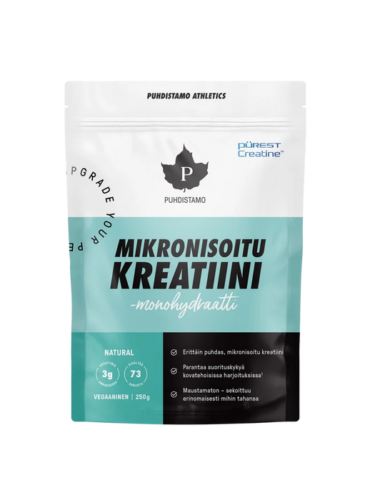Mikronisoitu Kreatiini -monohydraatti 250 g -Puhdistamo
