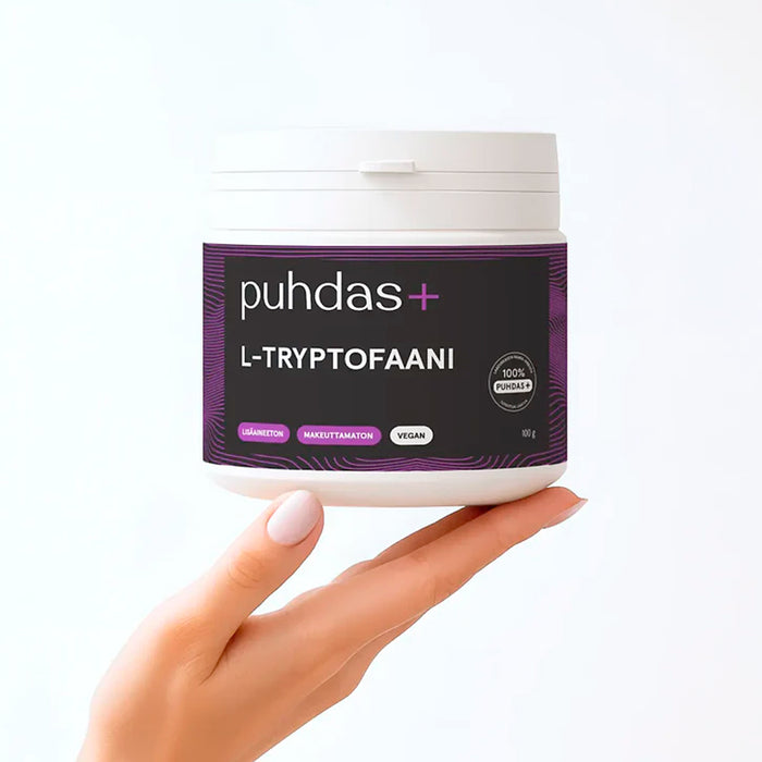 L-Tryptofaani 100g - Puhdas+