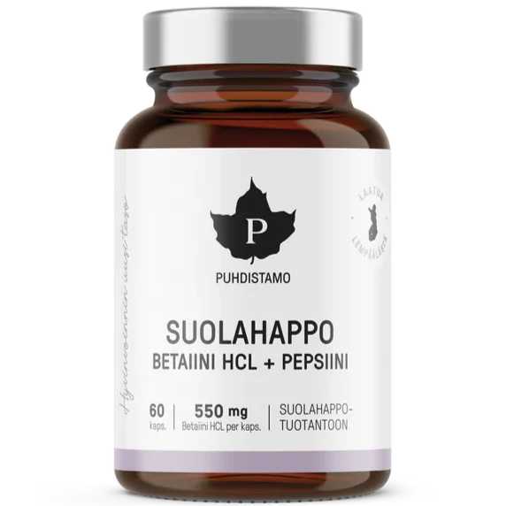 Suolahappo 550mg -Puhdistamo