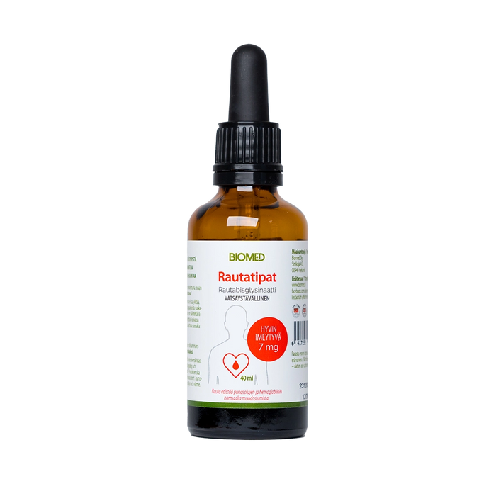 Rautatipat 400ml -Biomed