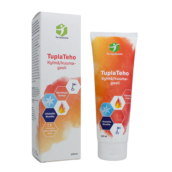 TuplaTeho kylmä/kuumageeli 120ml - Terveyskaista (pvm. 14.8.26)