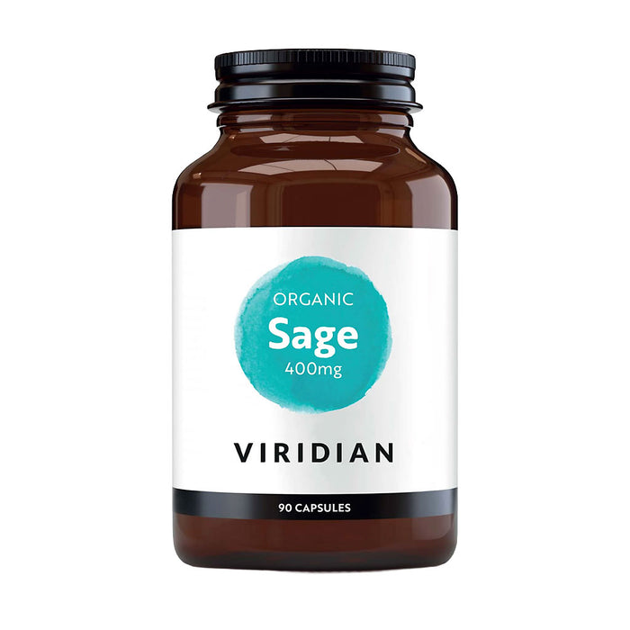 Viridian Luomu salvia 400 mg 90 kaps