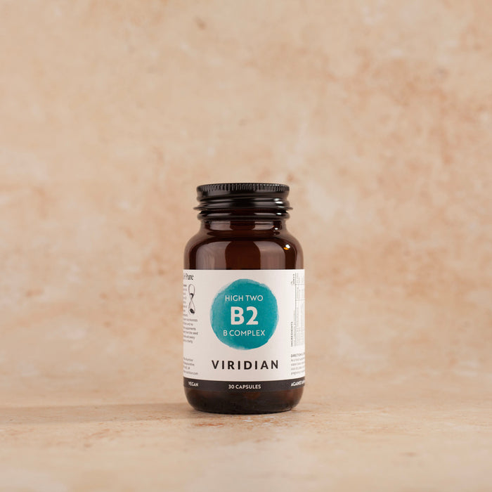 Viridian B2-vitamiinikompleksi 200 mg (Riboflaviini) 90 kaps.