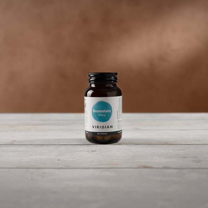 Viridian Bromelaiini 500 mg 90 kaps.