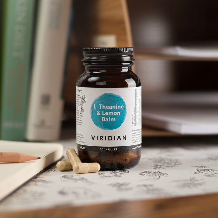 Viridian L-teaniini + sitruunamelissa 30 kaps