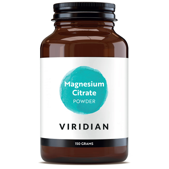 Viridian Magnesiumsitraattijauhe 150 g (Magnesium Citrate powder)