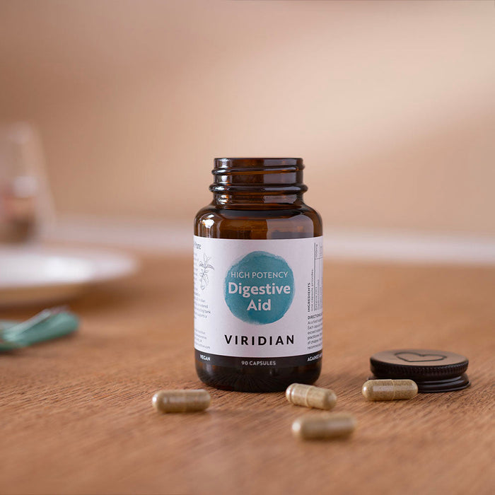 Viridian ruoansulatuksen tuki (Digestive Aid) 90 kaps.