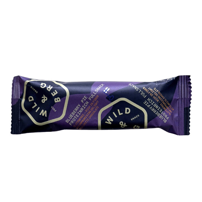 Mustikkapiiras Täysvälipala proteiinipatukka 40g