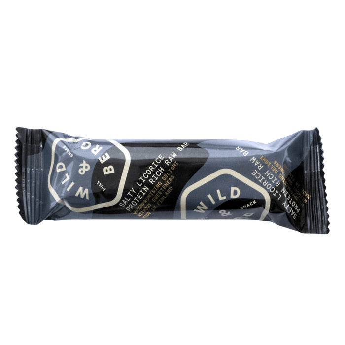 Lakritsi-Salmiakki Täysvälipala proteiinipatukka 40g