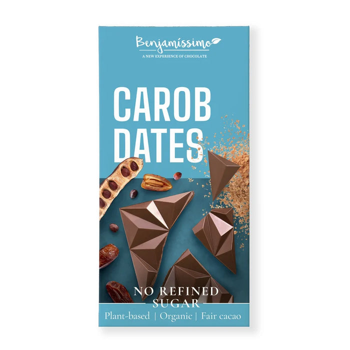 Suklaa, carob & taateli 60 g, Benjamissimo
