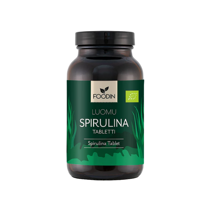Spirulina-tabletit luomu 110g - Foodin