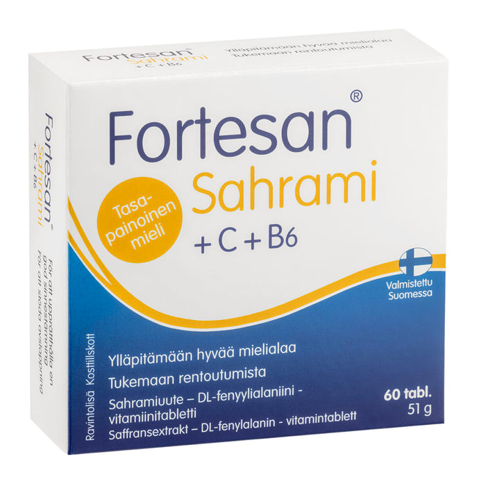 Fortesan® Sahrami + C + B6 60tabl