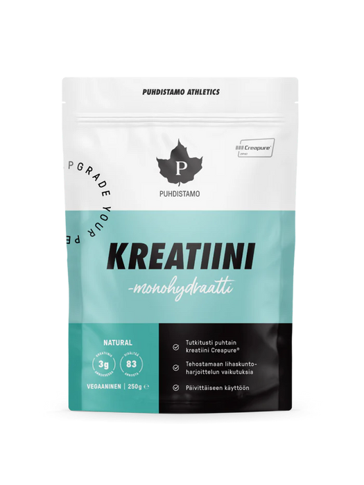 Kreatiini -monohydraatti 250 g -Puhdistamo