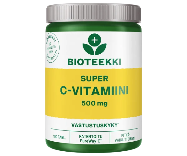 Super C-vitamiini 100 tabl - Bioteekki