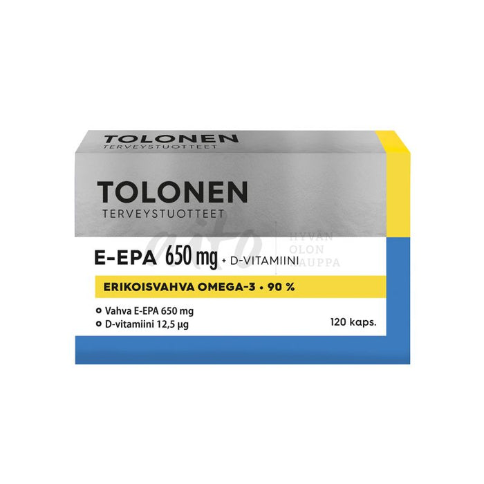 Tolonen E-EPA 650 mg 80 kaps