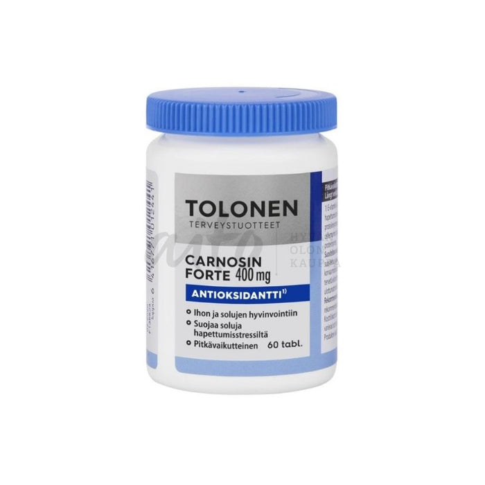 Tolonen Carnosin Forte 400 mg 60 tabl (pvm. 8/26)