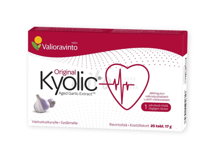 Kyolic Original 25 Tabl - Valioravinto Misc