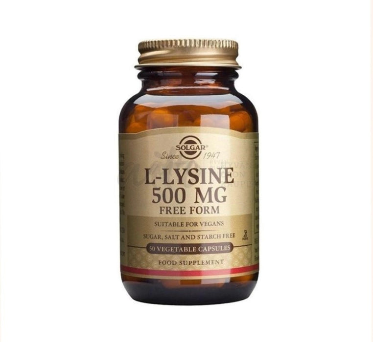L-Lysine (Lysiini) 500Mg 50 Kaps - Solgar Misc