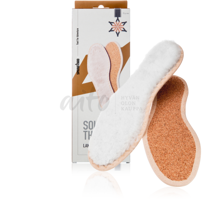 Lambs Wool Insole Villapohjallinen Koko 35 - Brunngård Misc